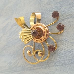 Harry Iskin Retro Pendant / Brooch
